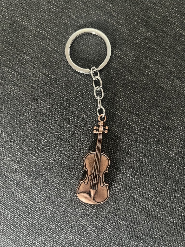 Sleutelhanger viool muziek instrument, Ophalen of Verzenden, Nieuw, Overige typen