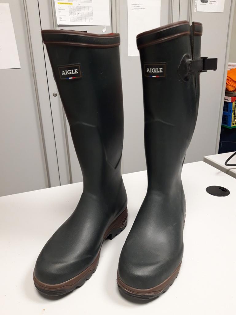 Nieuwe AIGLE Jachtlaarzen Maat 41 - Comfort en Duurzaamheid, Kleding | Dames, Schoenen, Nieuw, Ophalen of Verzenden, Regenlaarzen