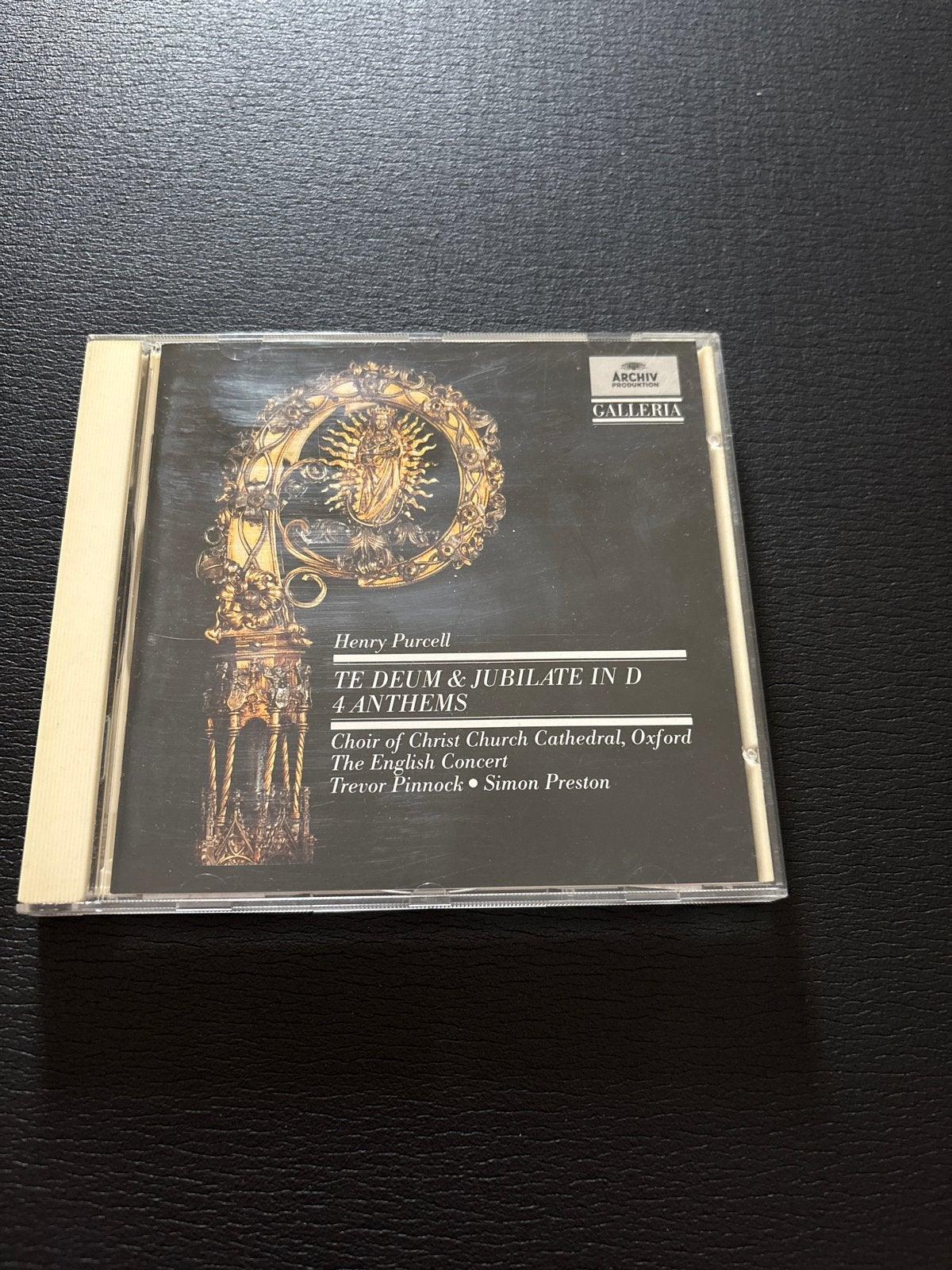 Henry Purcell - Te Deum & Jubilate in D, 4 Anthems CD, Purcell, Verzenden, Remastered, Zo goed als nieuw