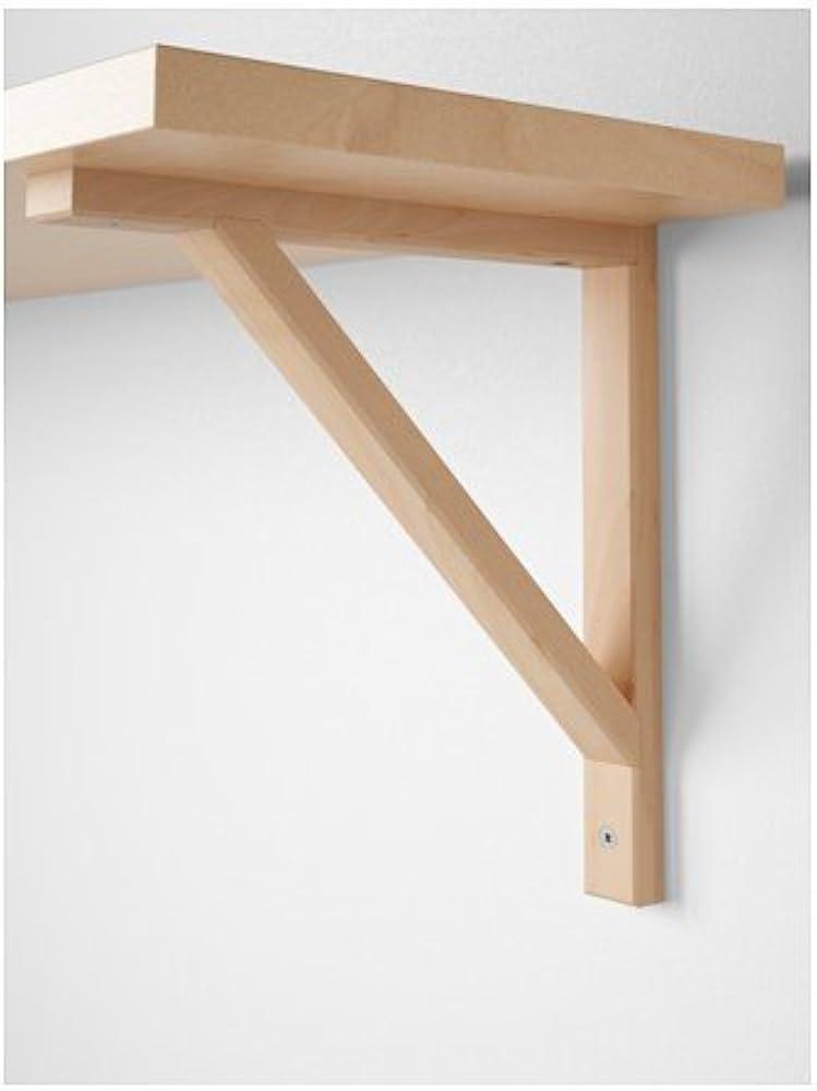 Ikea Ekby Valter houten plankdragers, 28 x 31 cm, 14 stuks, Ophalen of Verzenden, Nieuw