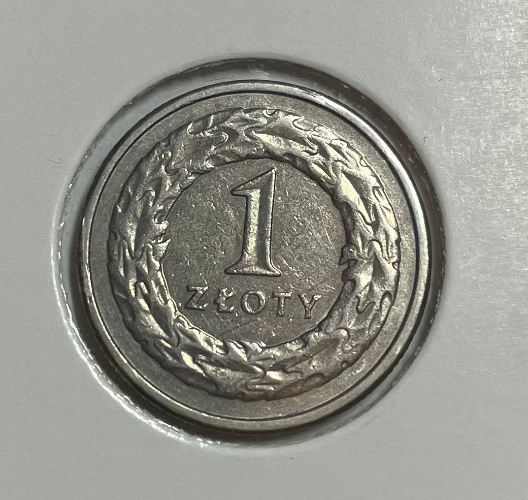 1 zloty Polen 1992, Ophalen of Verzenden, Polen