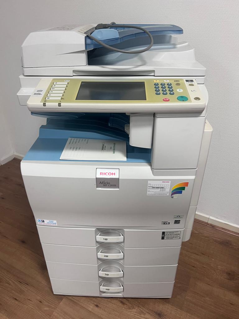 Gratis Ricoh Aficio MP C2031 printer/kopieermachine - Amersf, Computers en Software, Printers, Ophalen, Gebruikt, All-in-one, Kleur printen