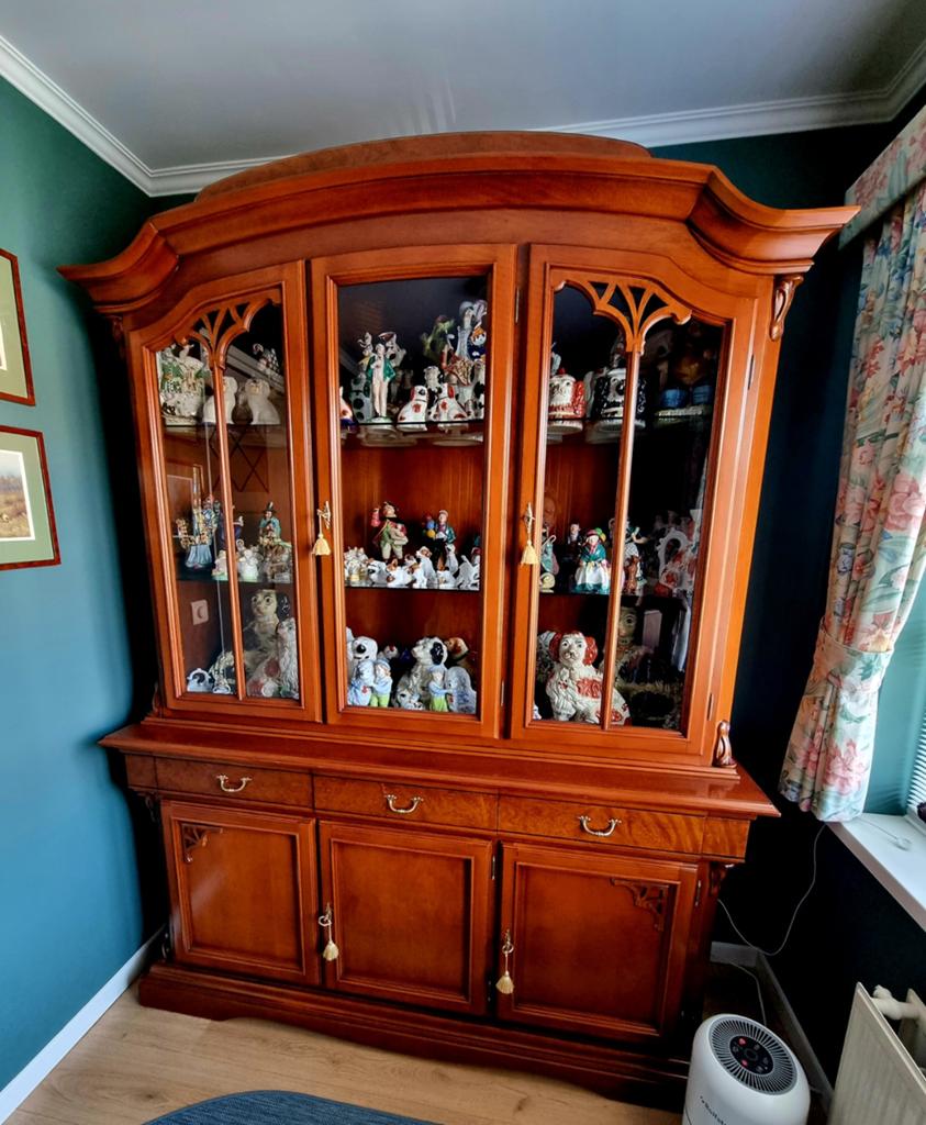 ANTIEK MAHONIE BUFFETKAST ZGAN, Huis en Inrichting, Ophalen, Zo goed als nieuw, 50 tot 75 cm, 200 cm of meer
