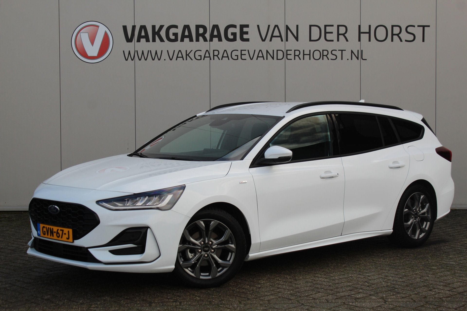 Ford FOCUS Wagon 1.0-125pk EcoBoost Mild-Hybrid ST-Line In n, 12 maanden, Gebruikt, Wit, Handgeschakeld