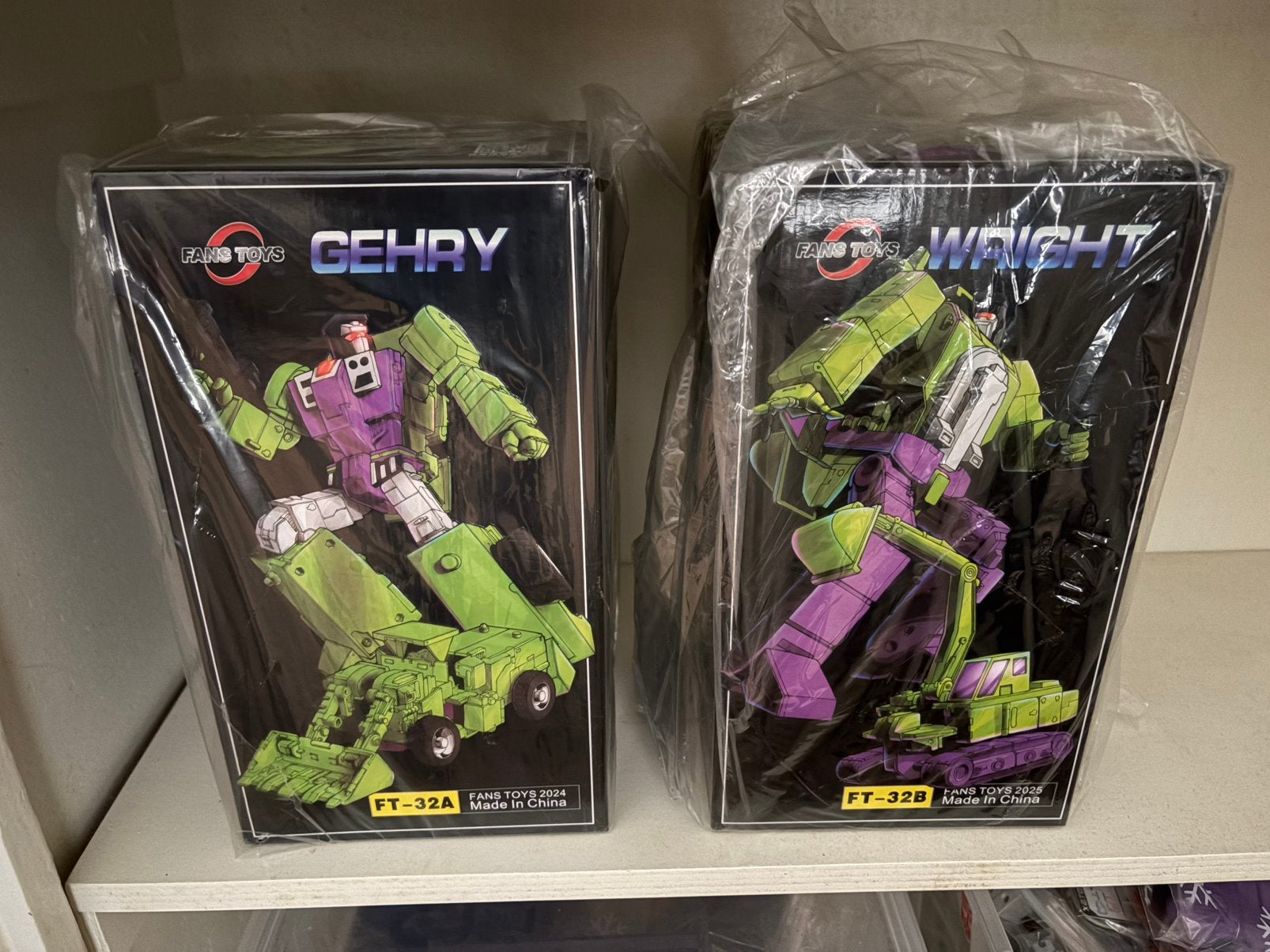 Fanstoys Gehry Wright Gaudi Calatrava en Hadid MISB, Verzamelen, G1, Ophalen of Verzenden, Nieuw, Decepticons
