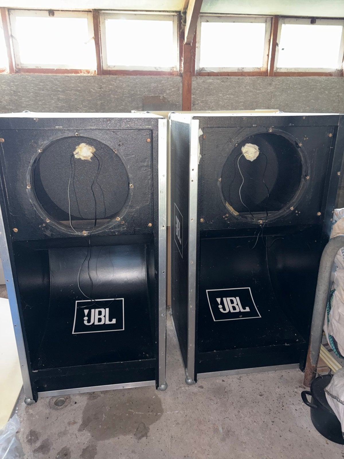 JBL 2225H/J Originele Woofers incl Kasten, Audio, Tv en Foto, Luidsprekers, Ophalen, Gebruikt, Overige typen, JBL