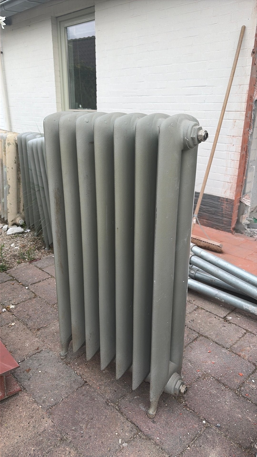 Vintage gietijzeren radiatoren, Ophalen, Gebruikt, Radiator, Minder dan 60 cm