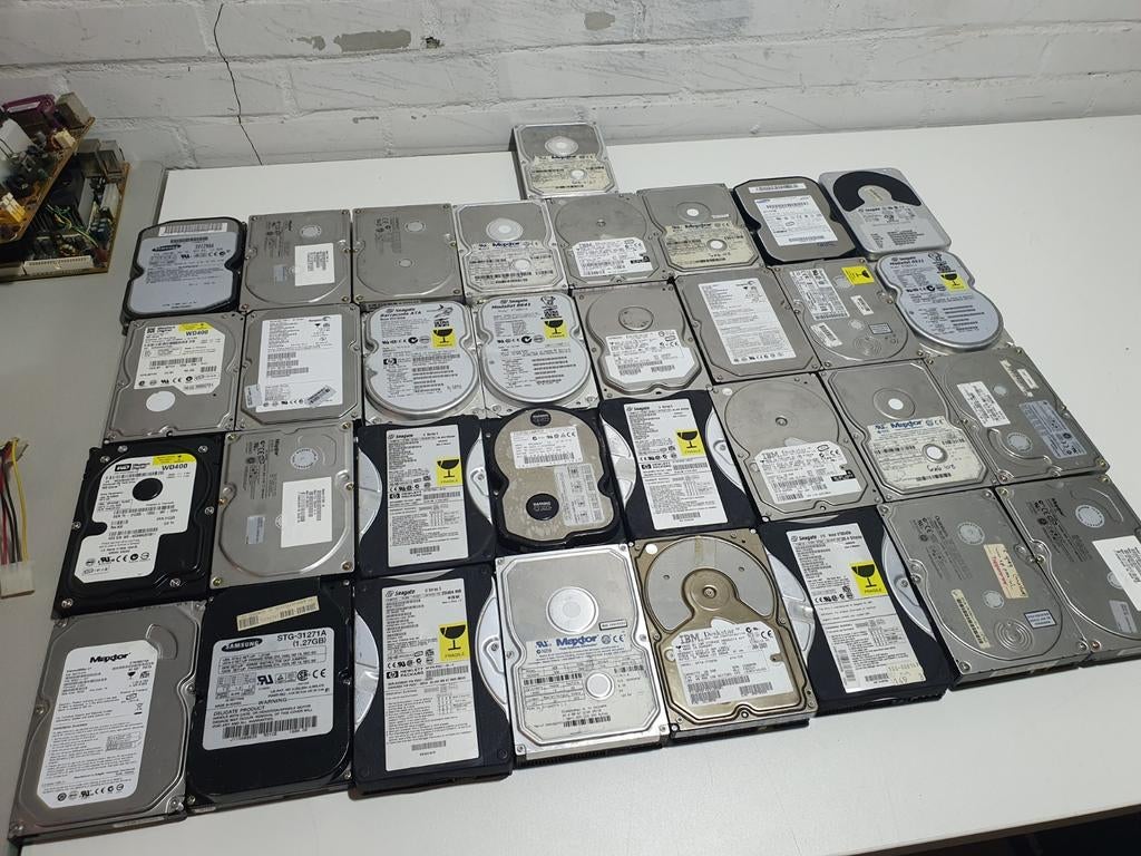 Grote Partij IDE Harde Schijven/Partij HDD's, Intern, Gebruikt, ., HDD