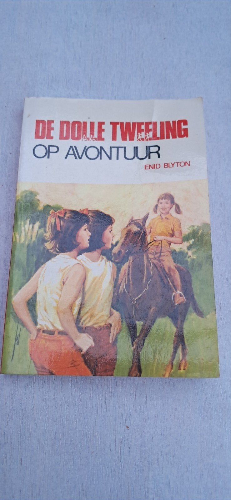 De Dolle Tweeling op Avontuur - Enid Blyton, Boeken, Ophalen of Verzenden, Gelezen, Enid Blyton, Fictie