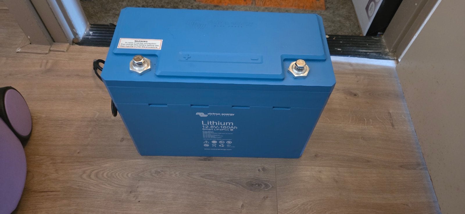 Victron Energy Lithium 12.8V 160Ah Accu, Ophalen, Gebruikt