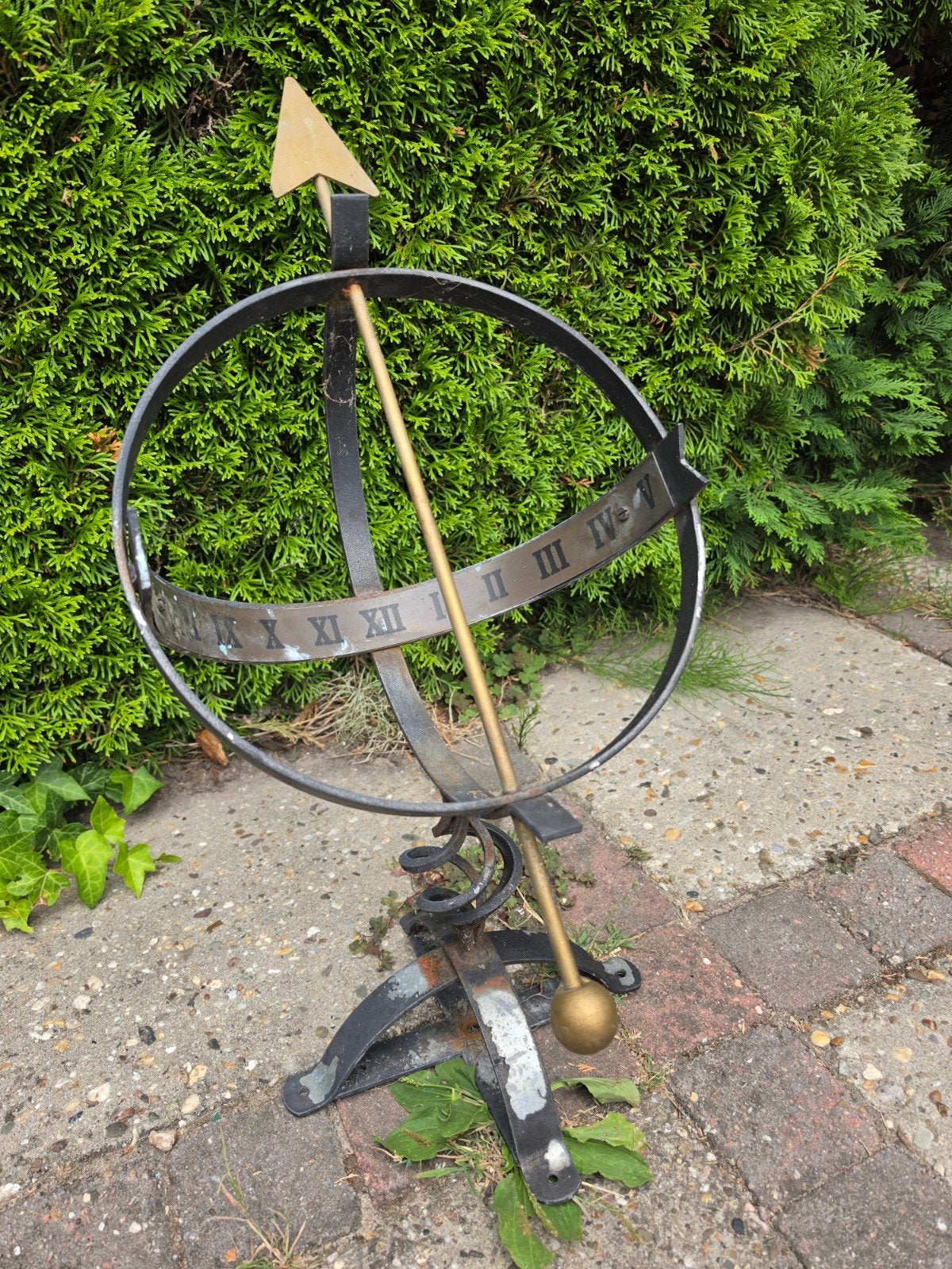 Zonnewijzer 60 cm hoog, Ophalen, Gebruikt