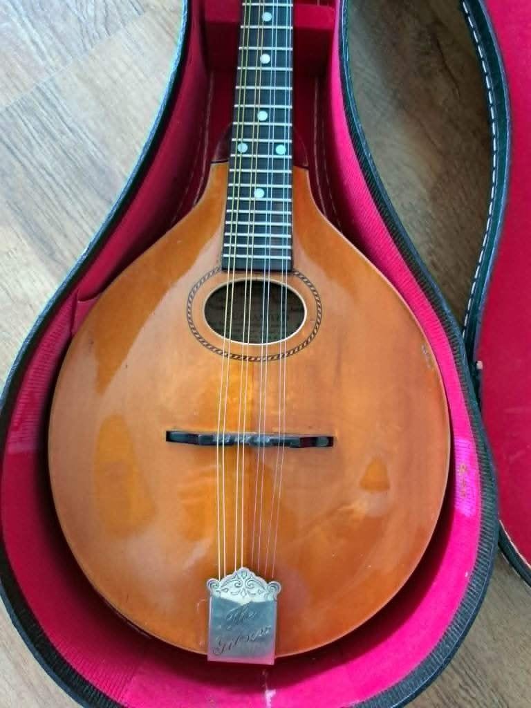 The Gibson Mandoline A model 1920 Origineel en mooie staat, Ophalen of Verzenden, Gebruikt