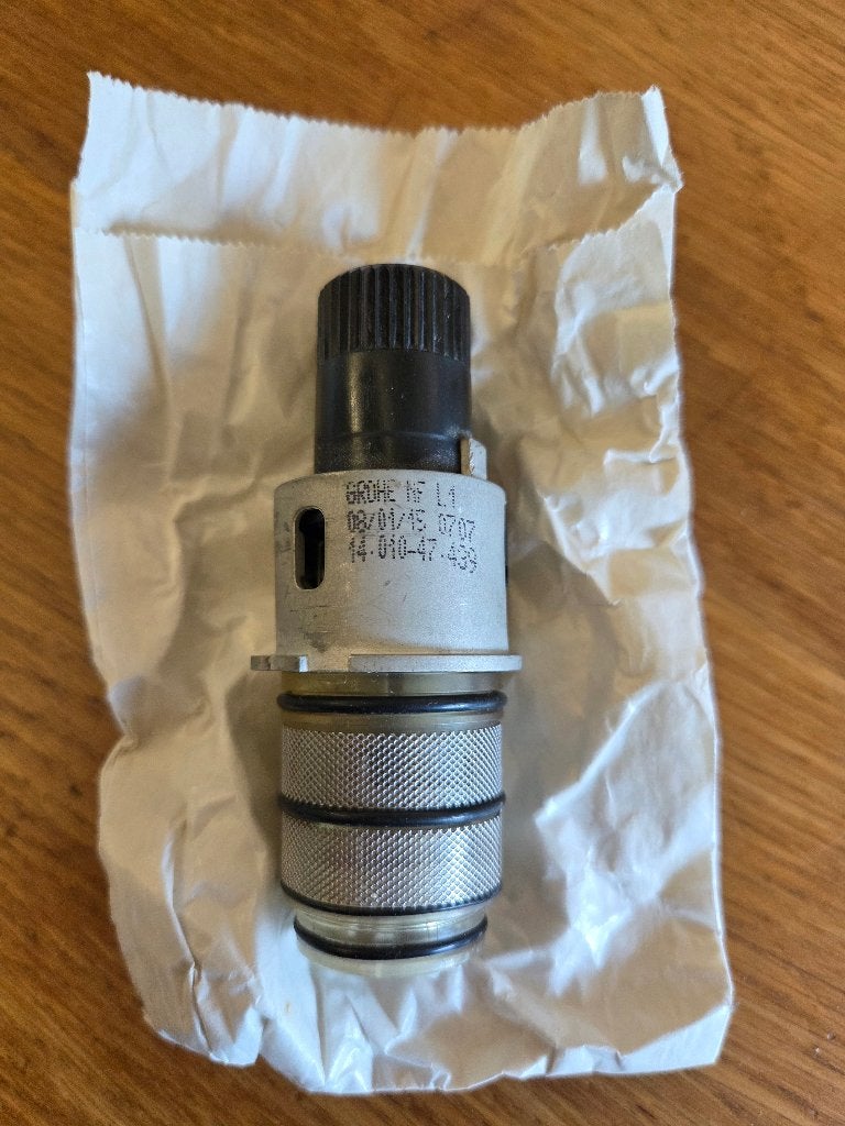 Grohe cartouche v. thermostaat 1/2", Ophalen of Verzenden, Nieuw, Douche