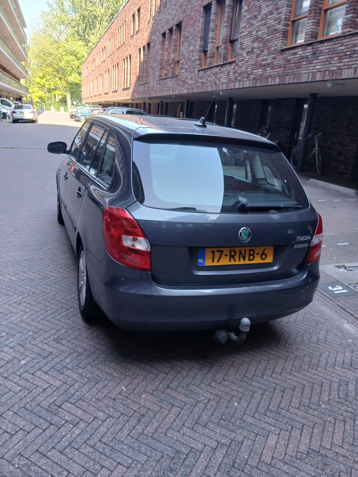 Skoda Fabia 1.2 TDI 55KW Greenline Combi 2011 Grijs, Auto's, Voorwielaandrijving, 450 kg, 1199 cc, Origineel Nederlands
