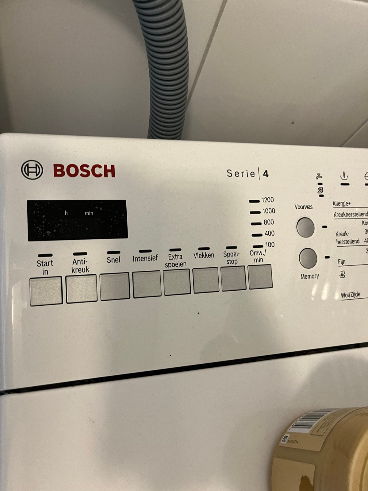 Defecte Bosch Serie 4 bovenlader wasmachine - gratis, Ophalen of Verzenden, Niet werkend, Bovenlader