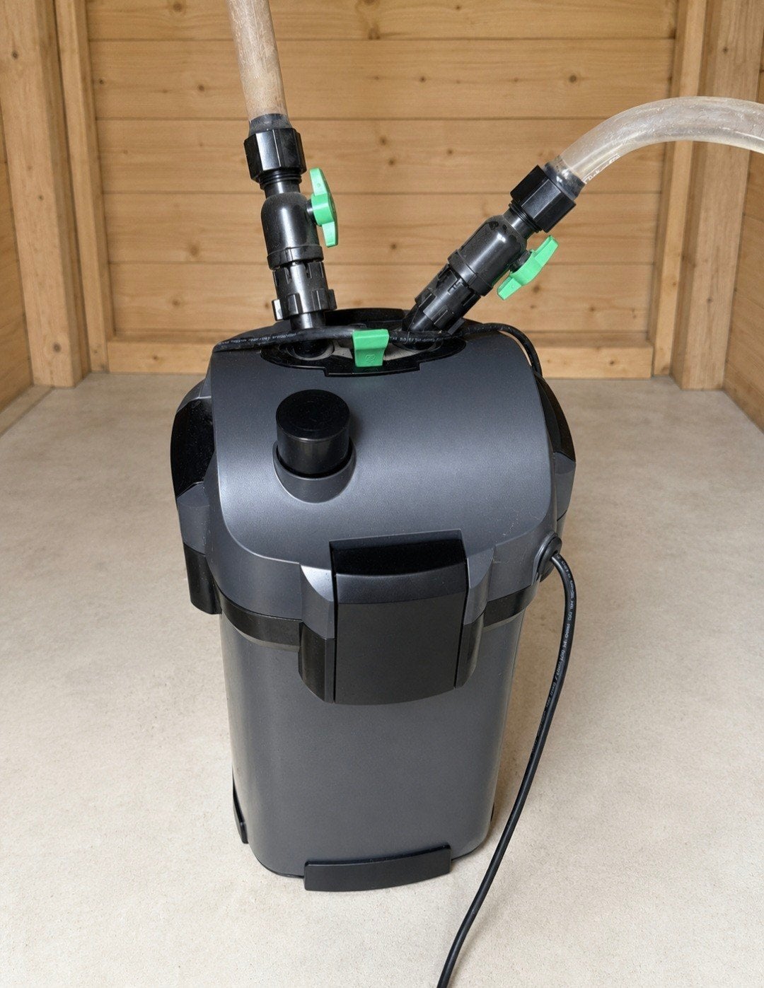 Tetra aquarium pomp, Ophalen