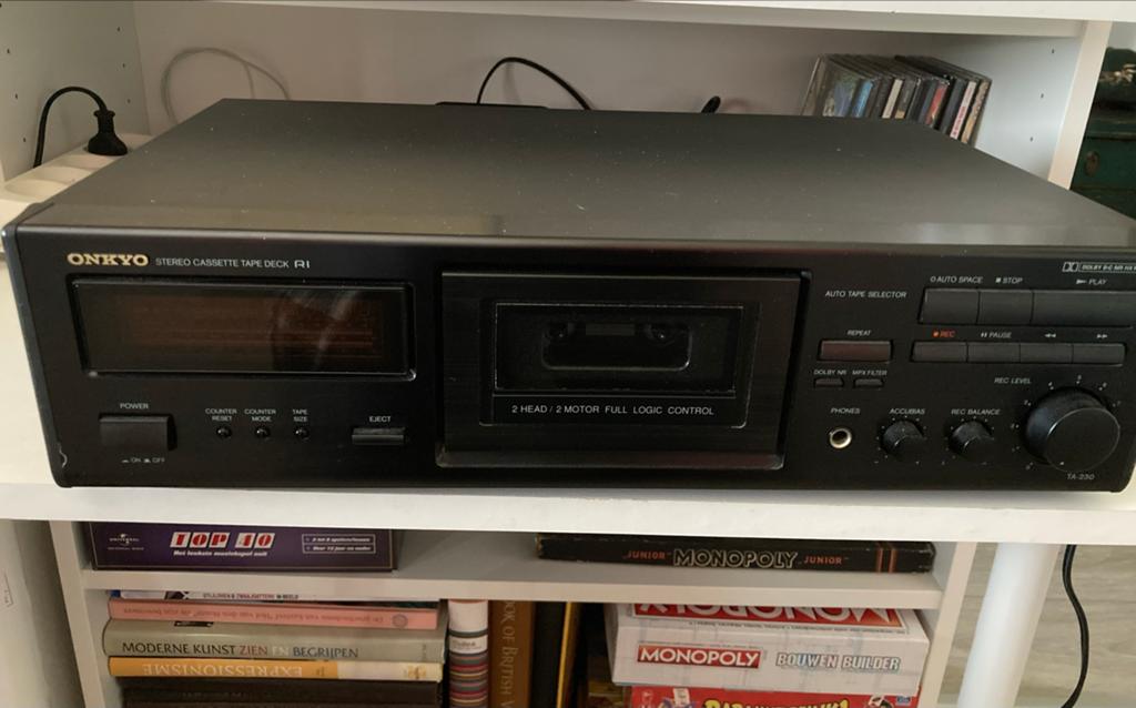 Te koop Onkyo cassettedeck, Ophalen, Enkel, Overige merken