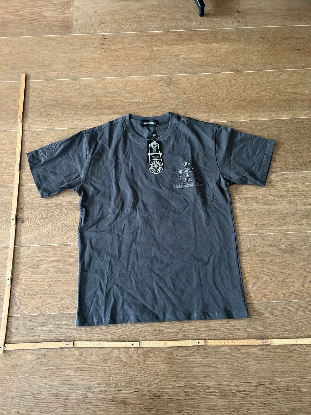 Chrome Hearts T-shirt Maat L, Kleding | Heren, Ophalen of Verzenden, Nieuw, Maat 52/54 (L), Grijs