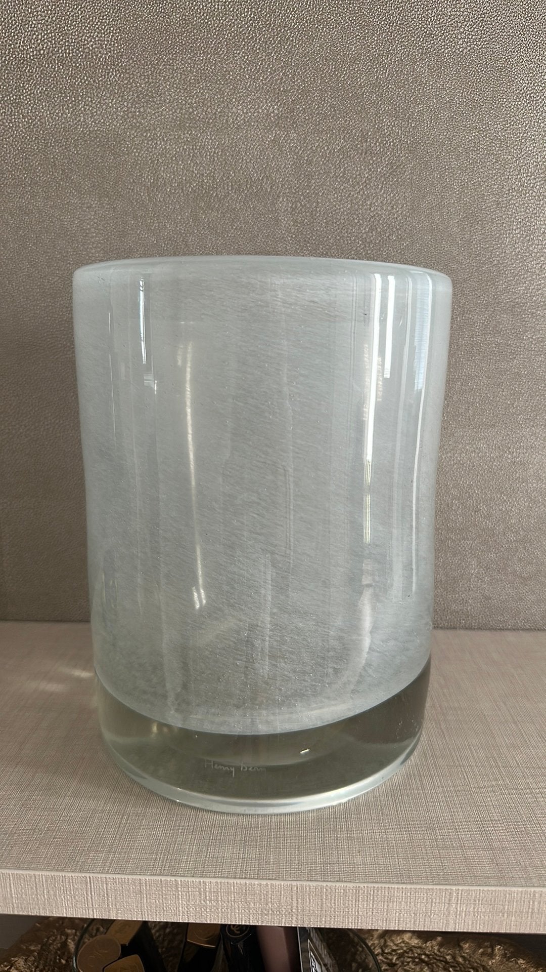 Henry Dean vaas, Ophalen, Zo goed als nieuw, Overige kleuren, Glas