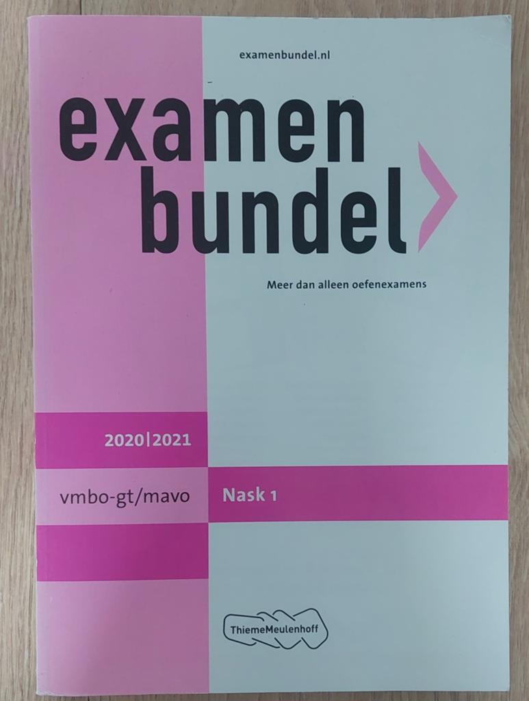 vmbo-gt/mavo NaSk1 2020/2021, Ophalen of Verzenden, Zo goed als nieuw, HAVO, Nederlands