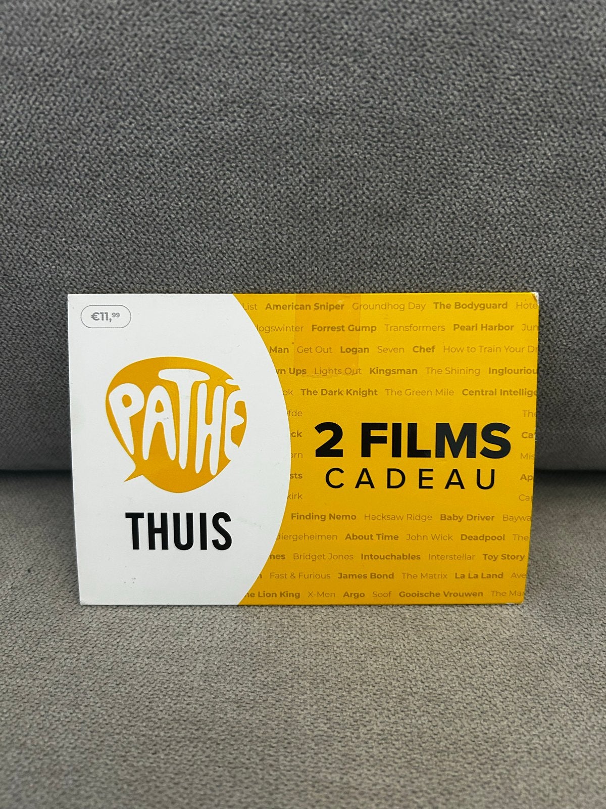 Cadeau bon Pathé Thuis, Drie personen of meer, Cadeaubon, Overige typen
