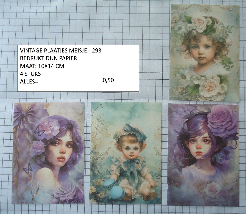 ⚠️nu 0,35: vintage plaatjes kind 293 ( alleen verzenden, Hobby en Vrije tijd, Kaarten | Zelf maken, Ophalen, Nieuw, Kind, Knipvel