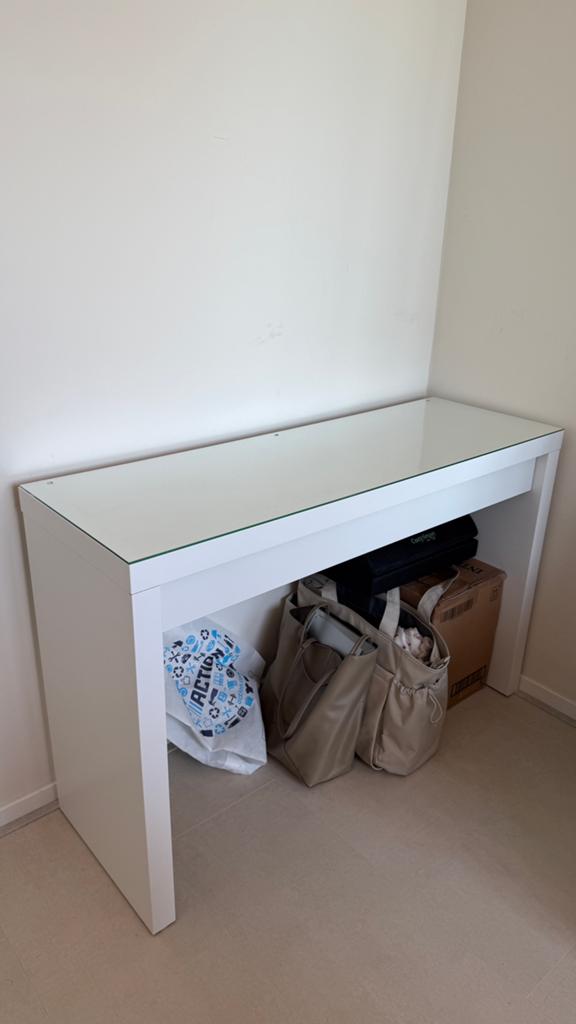 IKEA MALM toilettafel, Ophalen, 100 tot 150 cm, 1 of 2 laden, Zo goed als nieuw