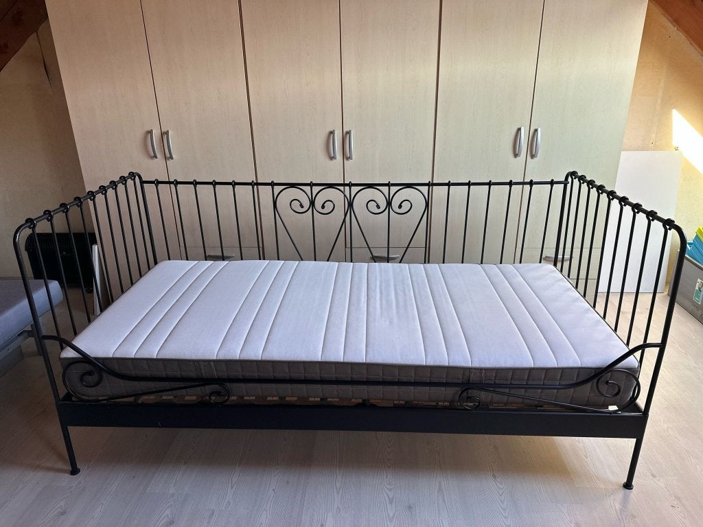IKEA bed 1persoon, verstelbare lattenbodem, zeer nette staat, Ophalen, Ikea-stijl, 90 cm, Eenpersoons