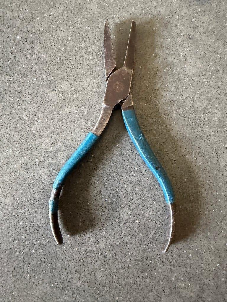 Gebogen bektang / platbektang, Doe-het-zelf en Verbouw, Ophalen of Verzenden, Gebruikt, Tang