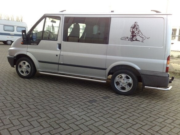 Ford Transit Cornerbar achterbar achterbumper, Niet ingevuld, Niet ingevuld, Niet ingevuld