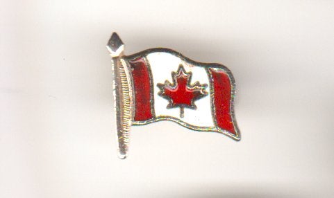 Canada vlag broche emaille, Verzenden, Zo goed als nieuw