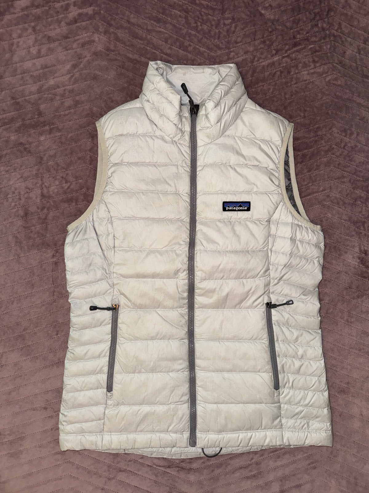 Patagonia Down Sweater Vest, Ophalen of Verzenden, Zo goed als nieuw, Grijs