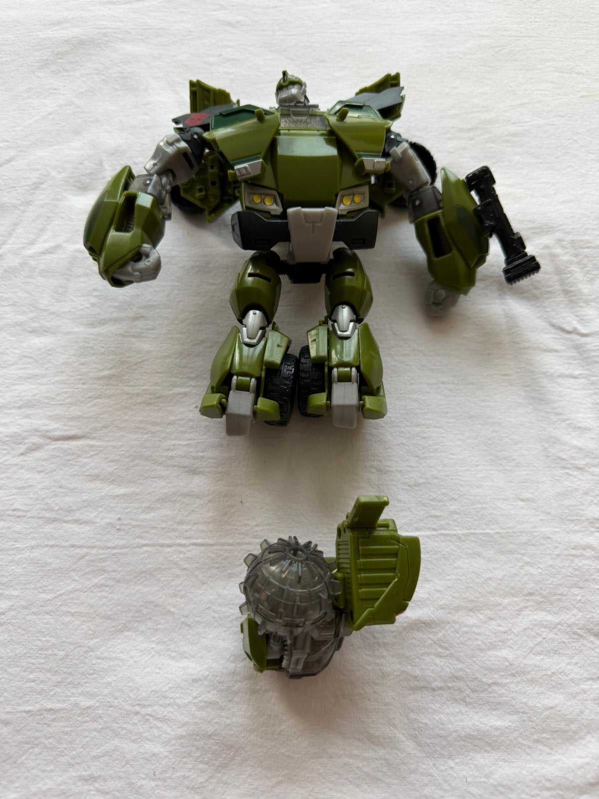 (12) Transformers Autobot Hound Actiefiguur, Overige generaties, Ophalen of Verzenden, Zo goed als nieuw, Autobots