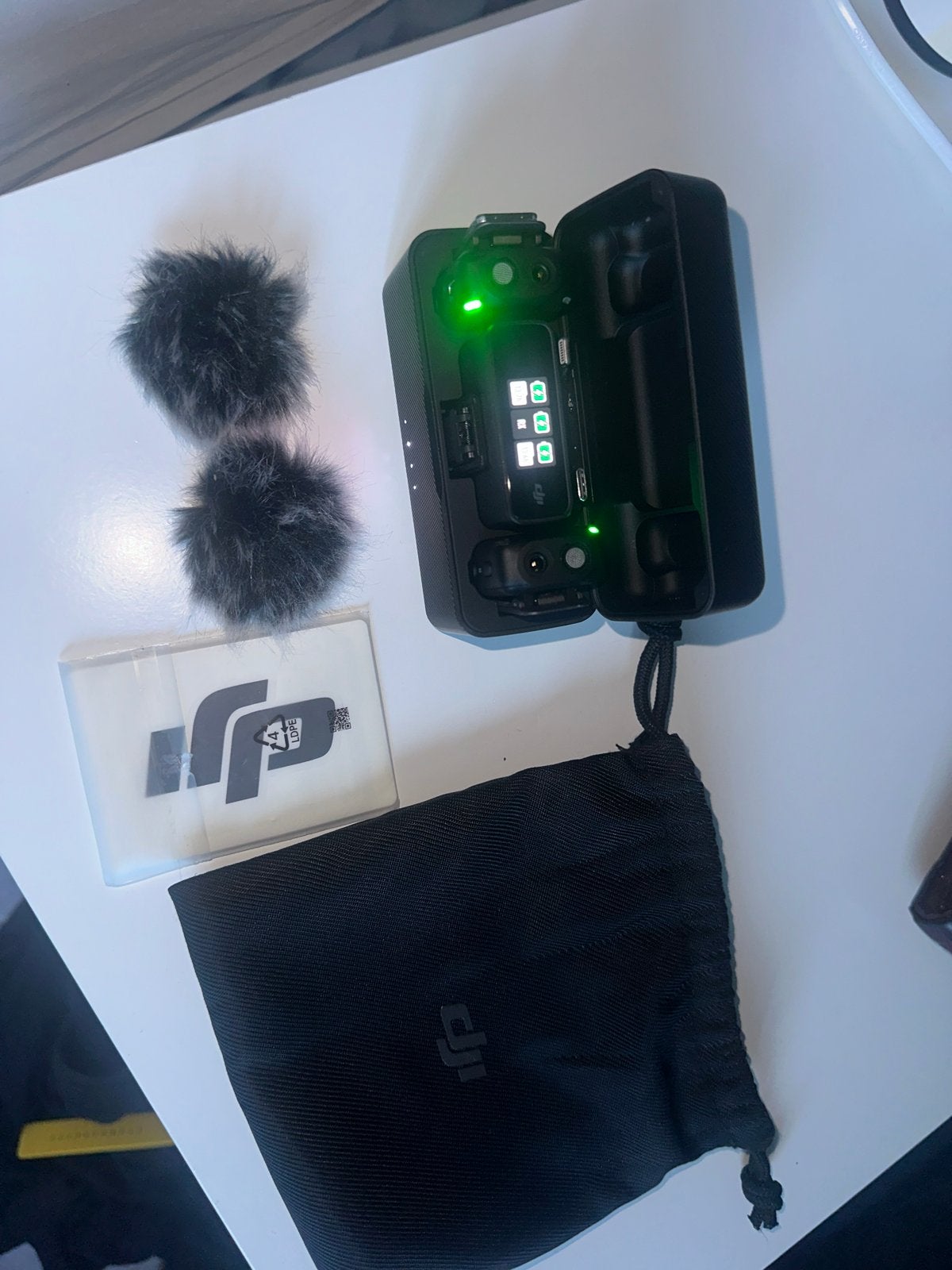 DJI Mic 1 Draadloze Microfoon Set - Zo Goed als Nieuw, Audio, Tv en Foto, Professionele Audio-, Tv- en Video-apparatuur, Ophalen of Verzenden