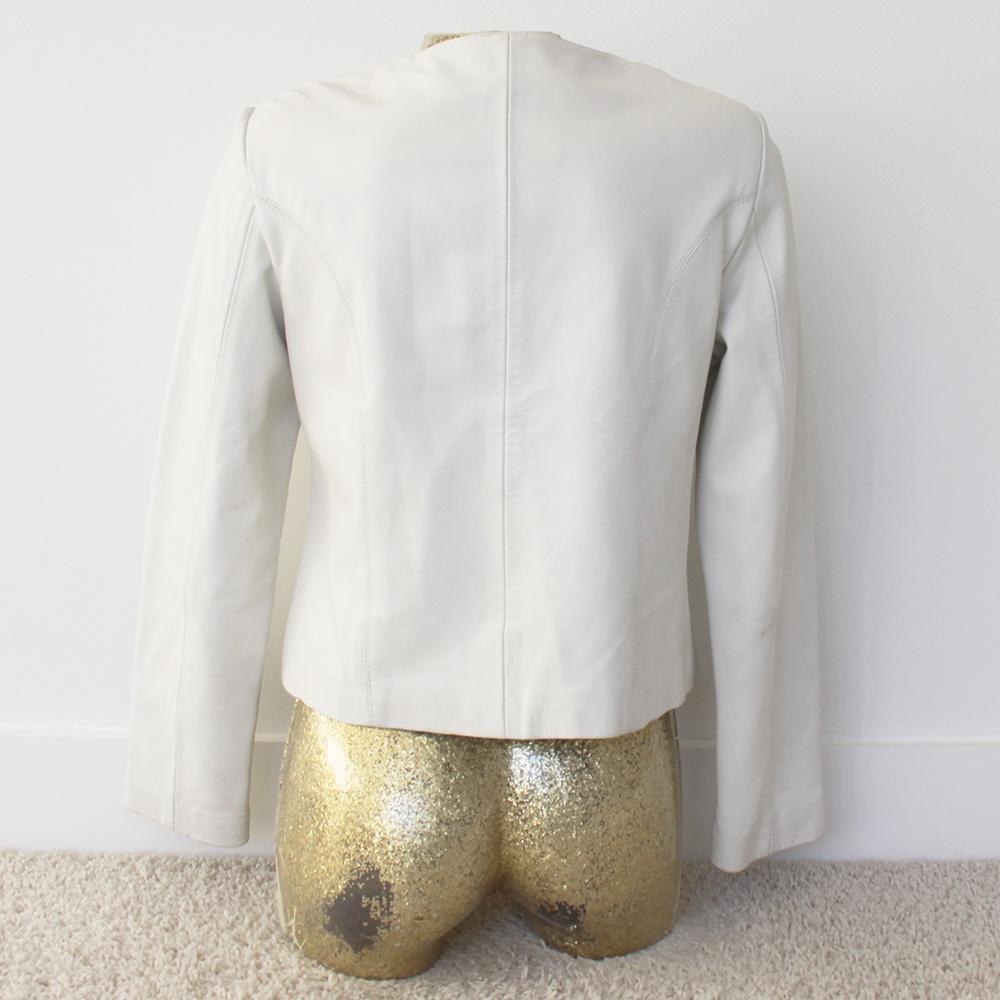 Prachtige Vintage Leren 1st Class Jas (Maat 40) € 60,-, Kleding | Dames, Maat 38/40 (M), Ophalen of Verzenden, Zo goed als nieuw
