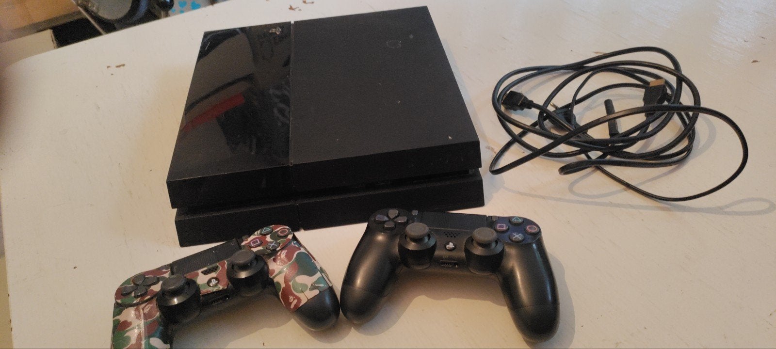 PlayStation 4 (PS4) met 2 controllers, Met 2 controllers, Ophalen of Verzenden, Original, 500 GB