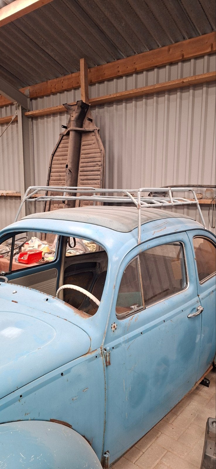 Volkswagen kever bagagerek/imperiaal, Auto diversen, Ophalen, Gebruikt