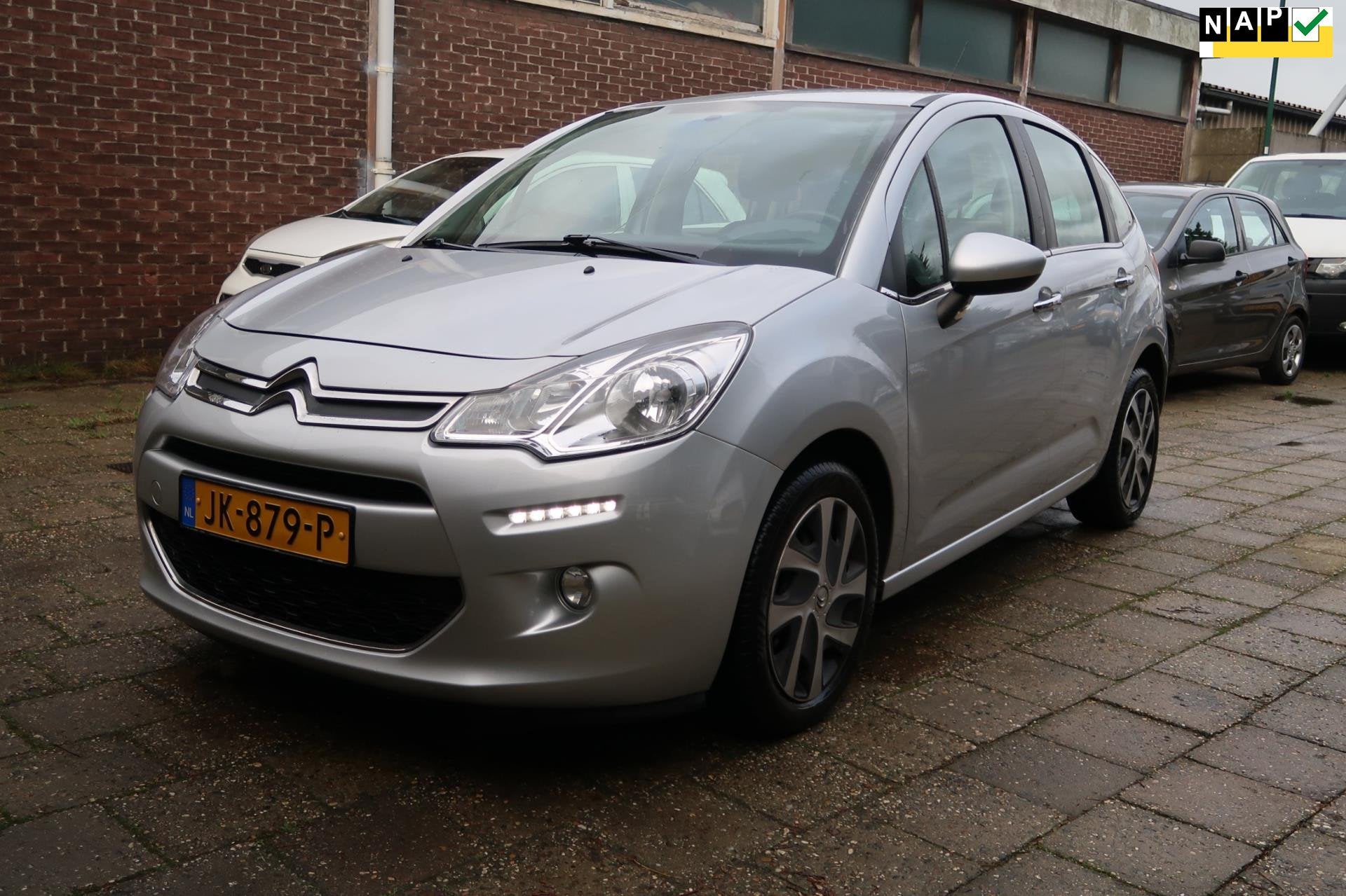 Citroen C3 1.2 PureTech Feel Edition *Rijklaarprijs *NAP *Di, Auto's, Voorwielaandrijving, Dealer onderhouden, Stof, Gebruikt