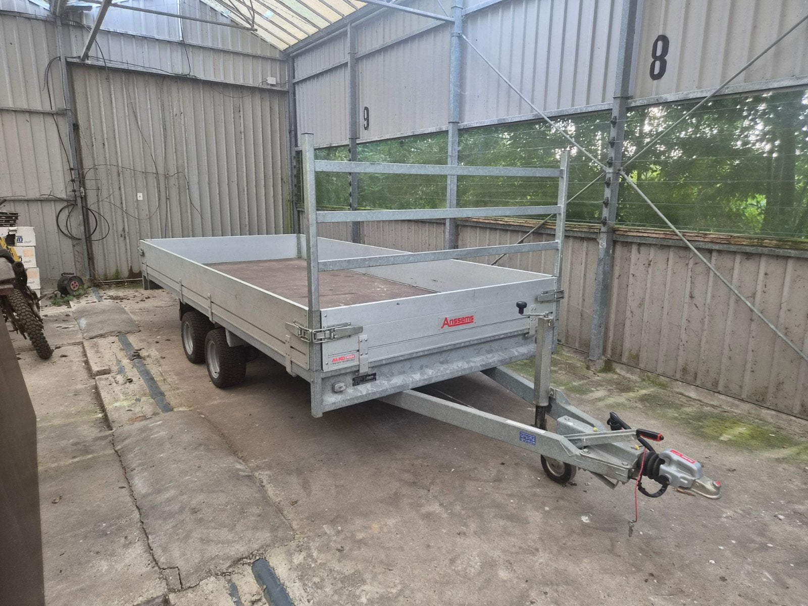 Anssems PSX 2000 Platte kar 2019 nieuw gekocht, Ophalen, Zo goed als nieuw