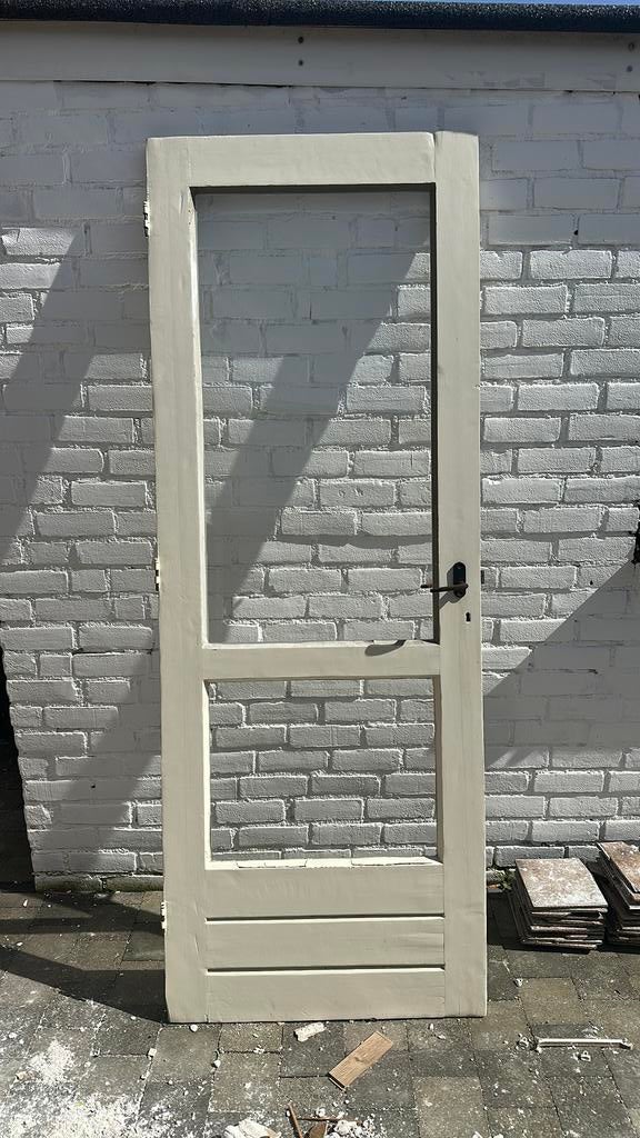 GRATIS binnen deur, Doe-het-zelf en Verbouw, Deuren en Horren, Ophalen, Gebruikt, Minder dan 80 cm, Binnendeur