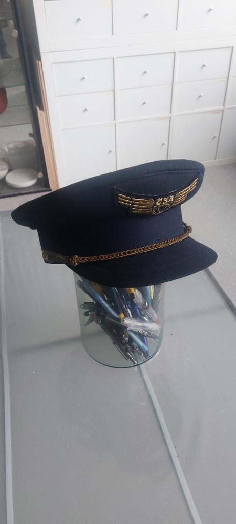 Mooie CSA pilotenpet., Ophalen of Verzenden, Zo goed als nieuw, Schaalmodel