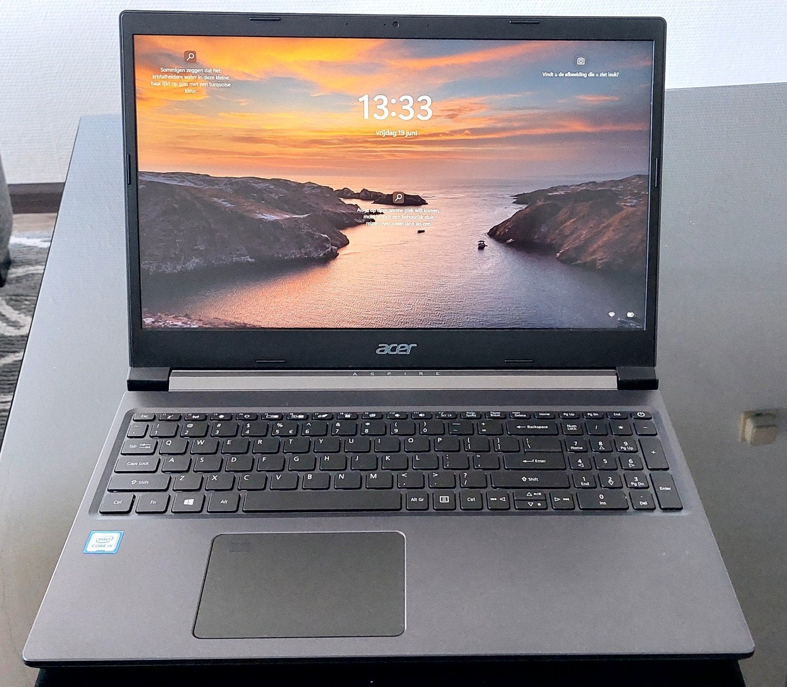 Game Acer aspire i5 15 inch Opslag 500 GB SSD, Computers en Software, Windows Laptops, Zo goed als nieuw, 15 inch, SSD, 2 tot 3 Ghz