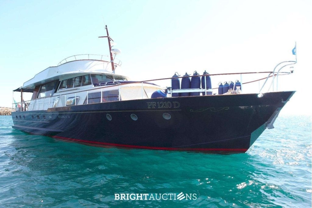 Baglietto Maiorca, Watersport en Boten, Overige merken, 22 m, Gebruikt, Binnenboordmotor