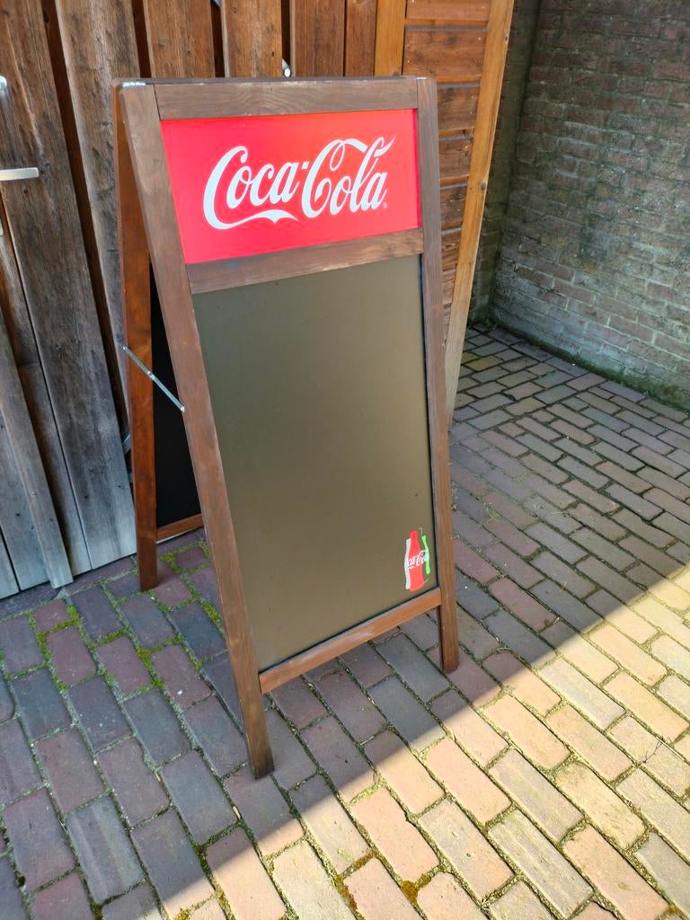 Coca-Cola stoepbord / krijtbord, Ophalen of Verzenden