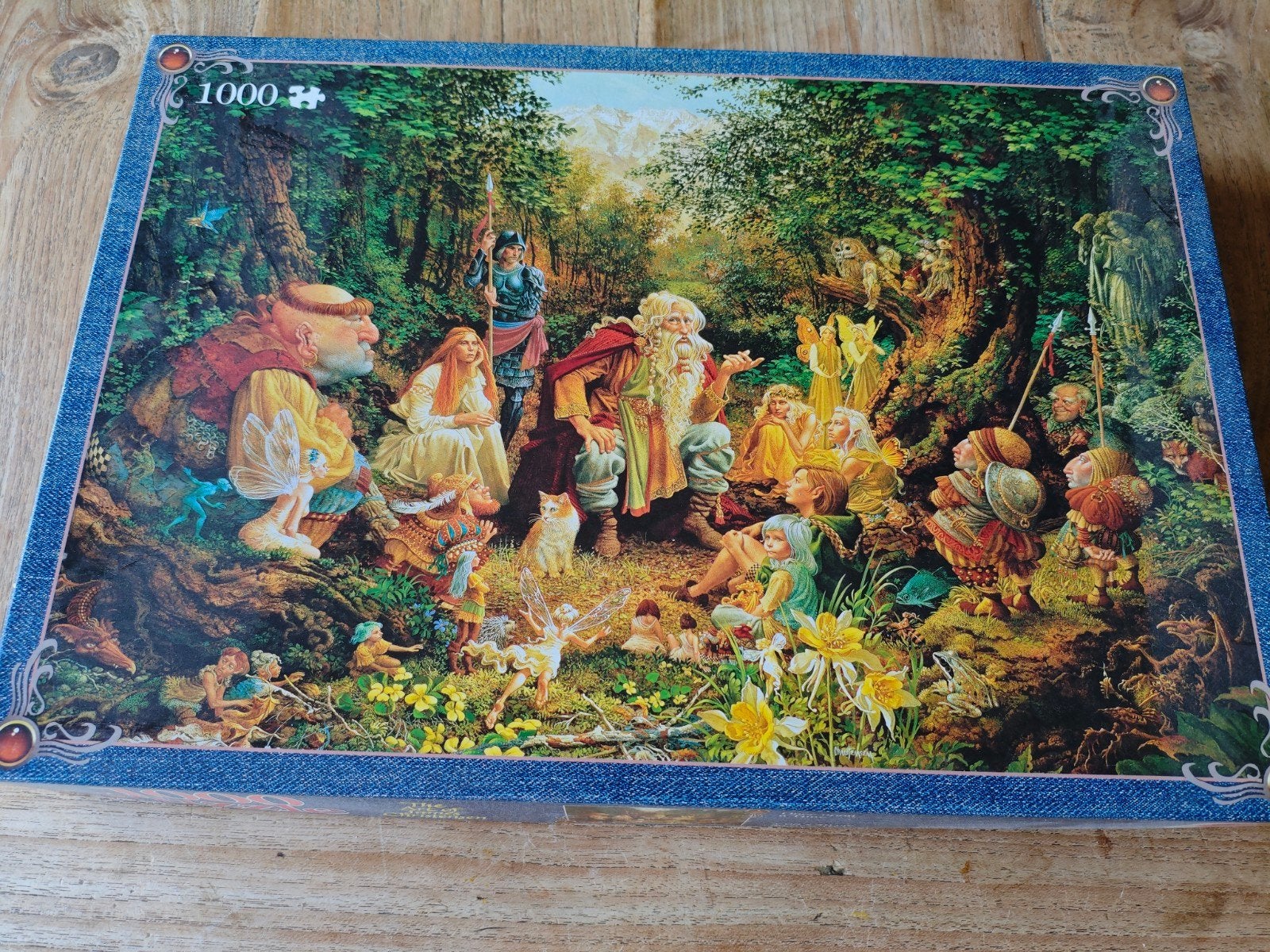 Jumbo puzzel, compleet, 1000 stukjes, Ophalen of Verzenden, 500 t/m 1500 stukjes, Zo goed als nieuw