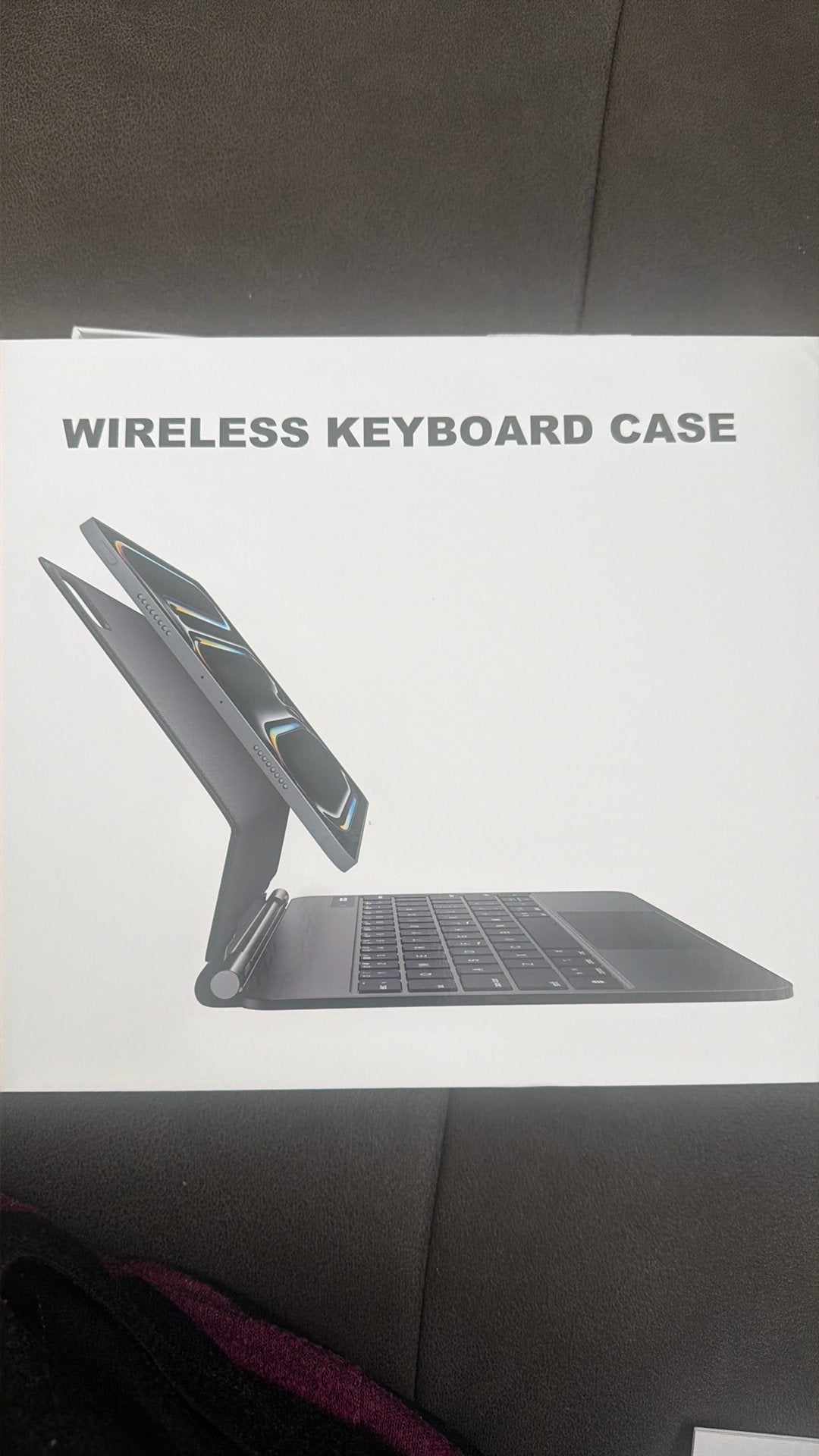 Draadloze Toetsenbord Hoes voor iPad Pro 12.9/Air 13, Ophalen, Nieuw, Draadloos, Qwerty