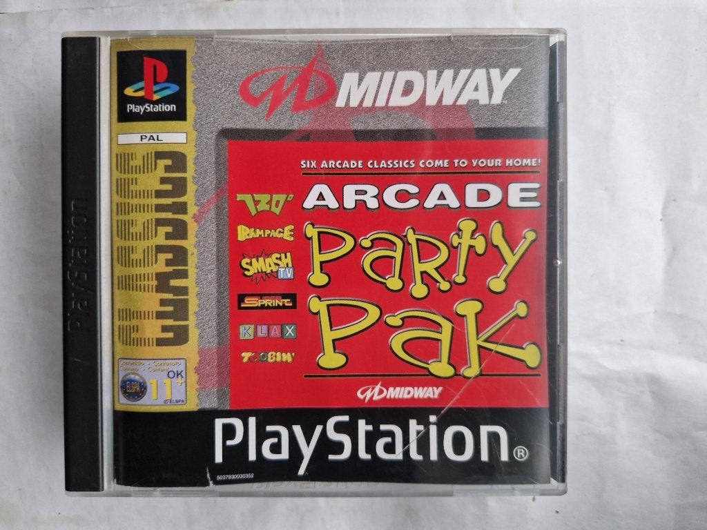 ARCADE party pack, Spelcomputers en Games, Gebruikt, 1 speler, Racen en Vliegen, Ophalen of Verzenden