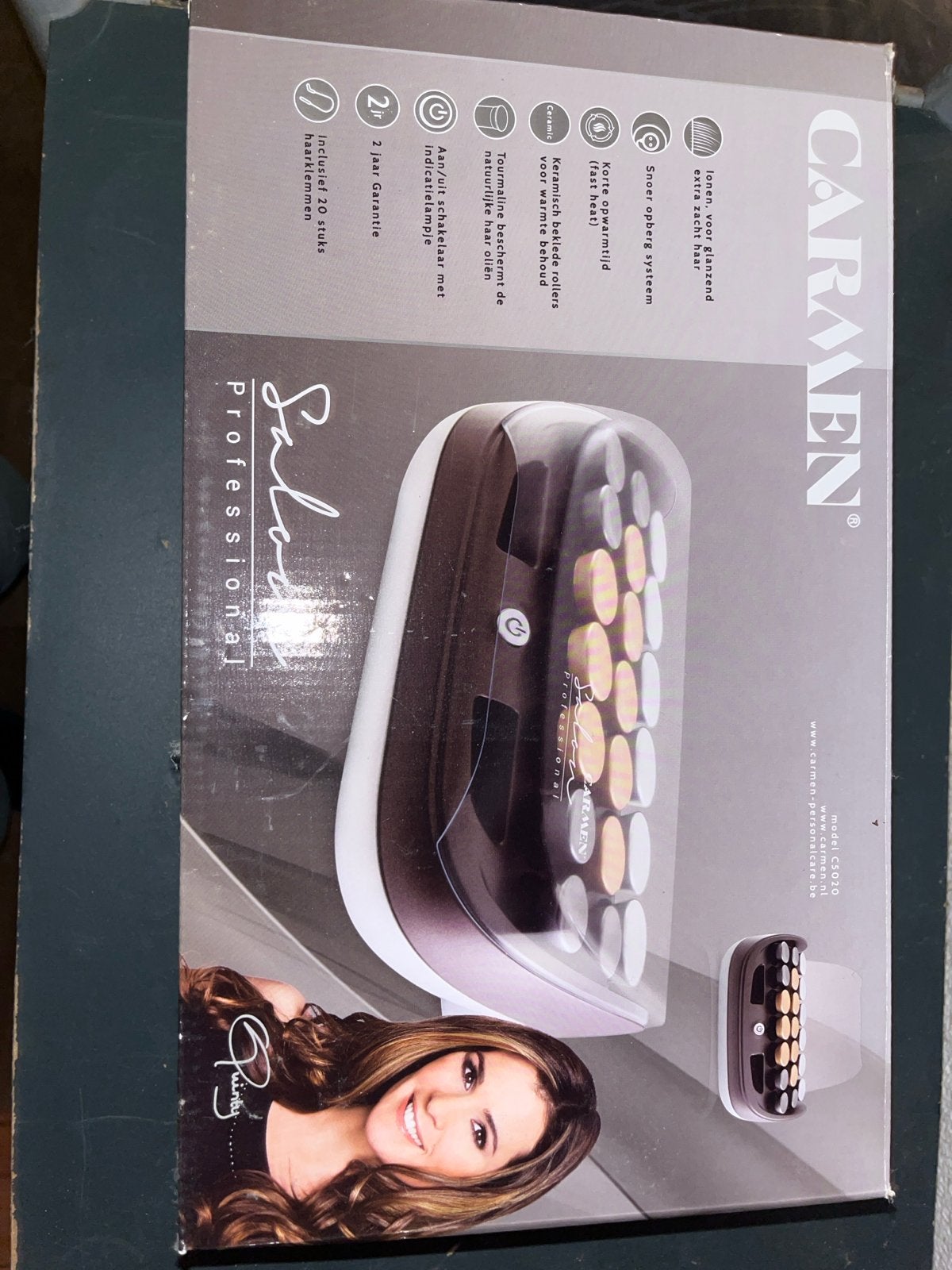 Carmen Salon Professional Krulset met 20 Rollers, Ophalen of Verzenden, Zo goed als nieuw, Haarverzorging