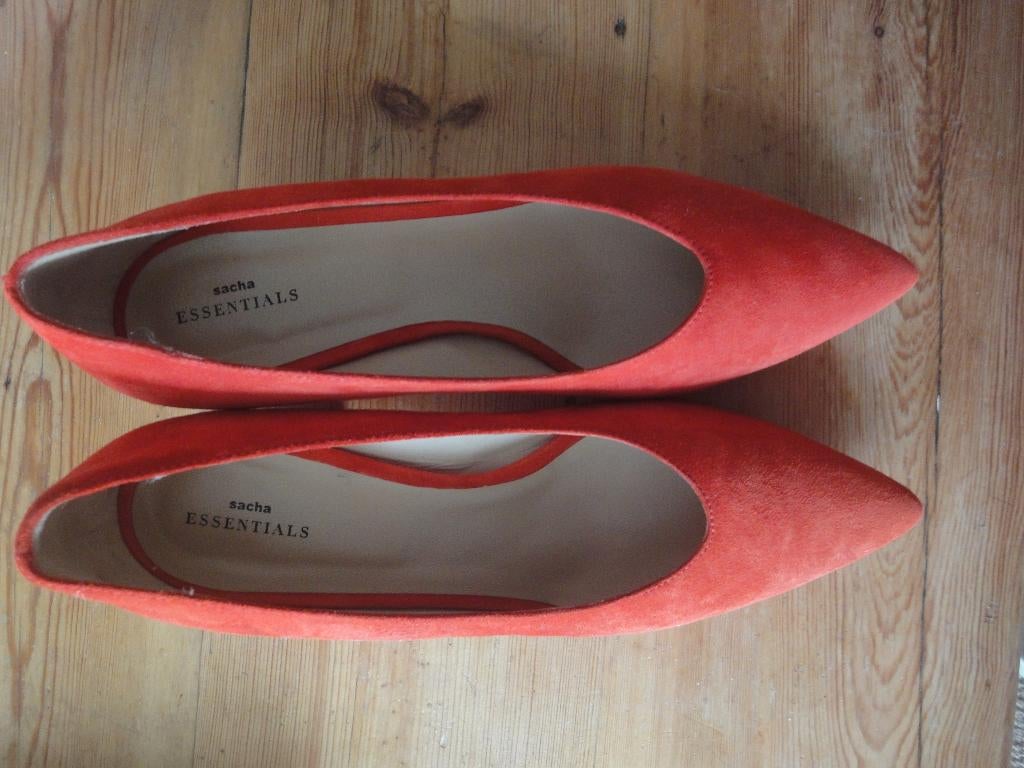 schoenen, Oranje, Ophalen of Verzenden, Gedragen, Pumps