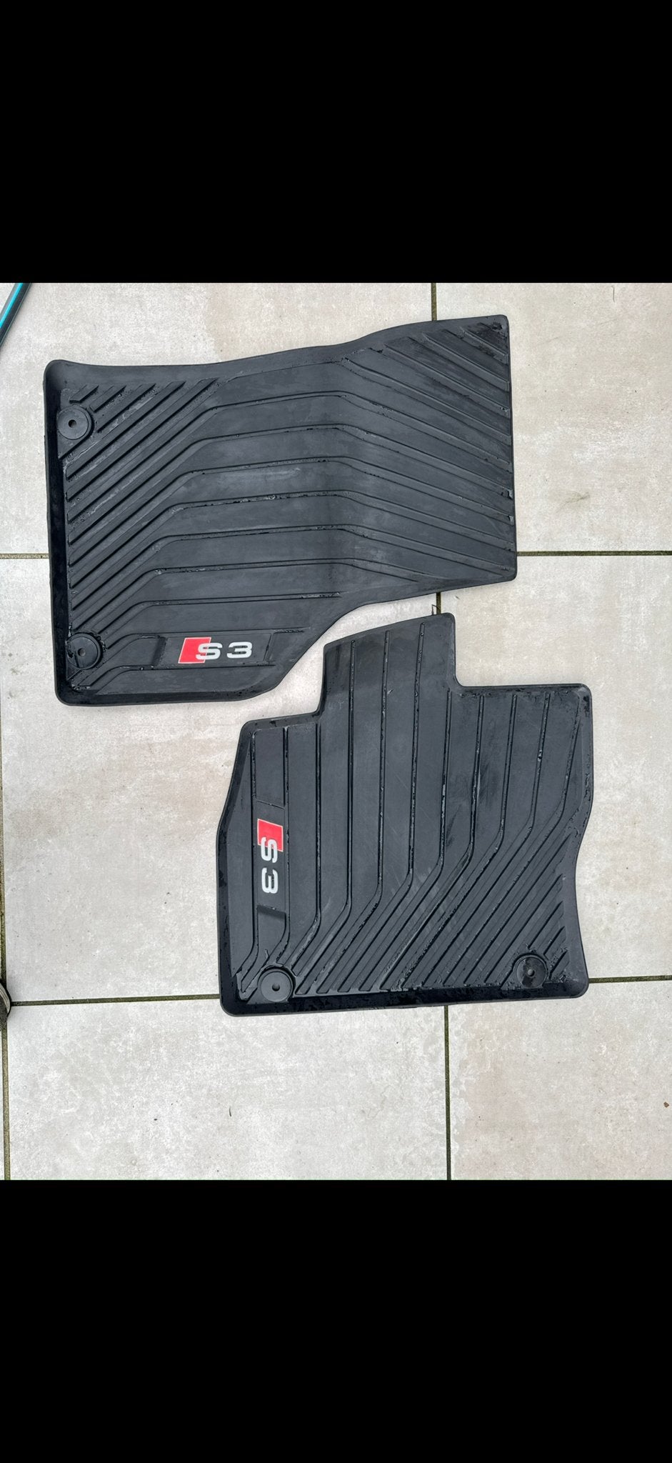 Audi S3 rubberen vloermatten, Ophalen of Verzenden, Gebruikt